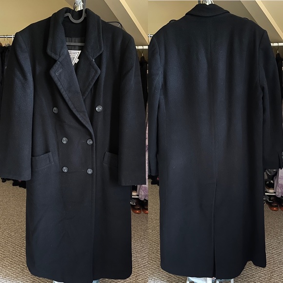VTG J Percy for Marvin Richards Men’s Ivy League Style Cashmere Long Coat - Picture 1 of 10